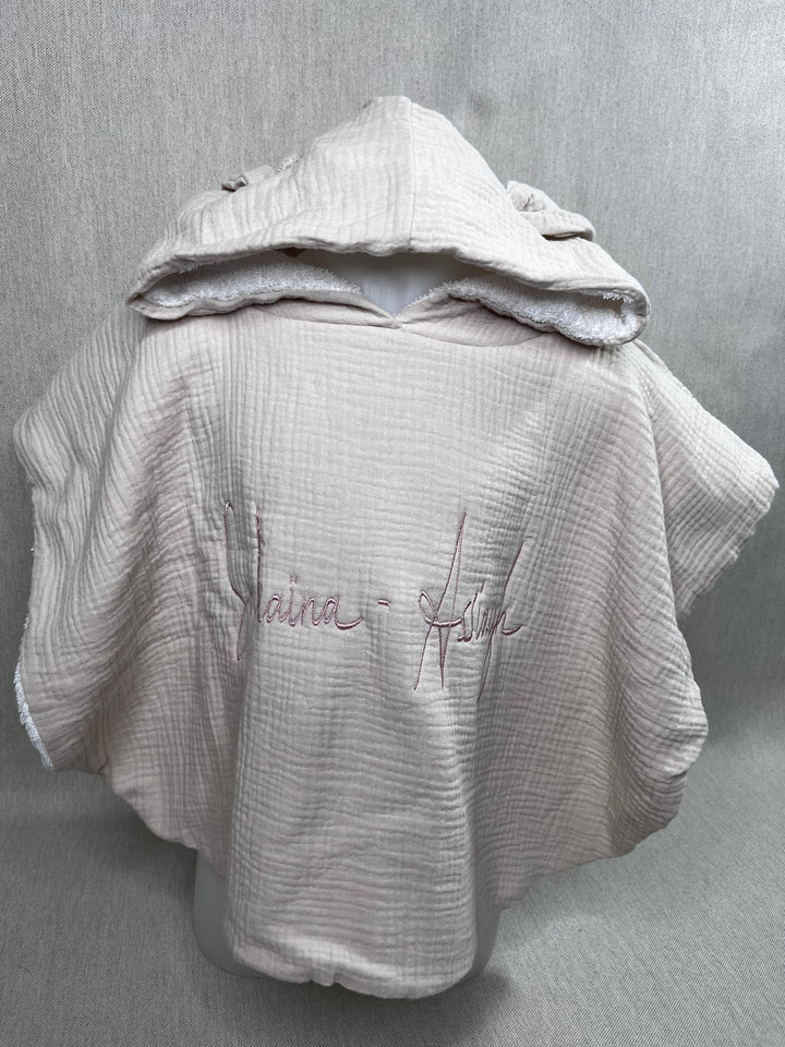 Poncho de bain